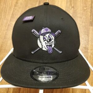 New Era 9FIFTY Atlanta Baseball Hat Cap Black Xfinity Snapback‎ MLBB